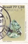 Stamps Brazil -  Agua Marina 
