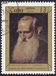 Stamps Cuba -  Cabeza de viejo, J. Arburu