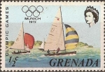 Sellos de America - Granada -  Juegos Olimpicos Munich 1972