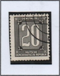 Stamps Germany -  Cifras