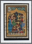 Sellos de Europa - Andorra -  Navidad 73