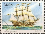 Stamps : America : Cuba :  Veleros Cubanos