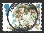 Stamps United Kingdom -  1585 - Belén Infantil