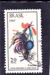 Stamps Brazil -  II Festival Internacional de Canción Popular