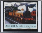 Sellos de Africa - Angola -  Locomotora