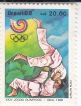 Stamps Brazil -  XXIV Juegos Olímpicos de Seul'88