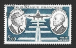 Stamps France -  C45 - Pioneros de la Aviación 