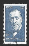 Stamps Germany -  1271 - Luiz Heinrich Mann (DDR)