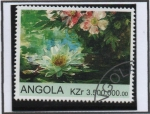 Stamps Angola -  Flores d' Agua