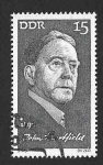 Stamps Germany -  1272 - John Heartfield (DDR)