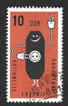 Stamps Germany -  2178 - Conservación de Energía (DDR)