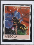 Sellos de Africa - Angola -  Incestos: Nomada Flavopicta