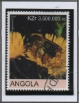 Sellos de Africa - Angola -  Incestos: Andrena Lapponca