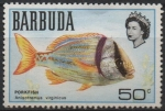 Stamps Antigua and Barbuda -  Peces: Porkfish