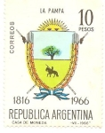 Stamps : America : Argentina :  La Pampa