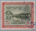 Stamps Saudi Arabia -  Presa d' Wadi Hanifa