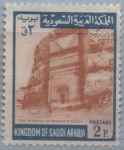 Stamps Saudi Arabia -  Tumbas Navateas