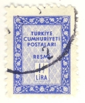 Stamps Asia - Turkey -  RESMI