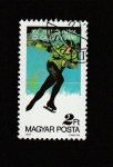 Stamps Hungary -  Juegos Olímpicos de invierno, Calgary 1988