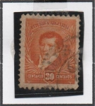 Stamps Argentina -  Manuel Bergrado
