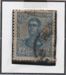 Stamps Argentina -  General San Martin