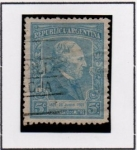 Stamps Argentina -  Bartolome Mitre