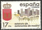 Stamps Spain -  2742 - Estatuto de Autonomía de Madrid