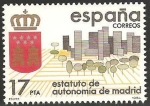 Sellos de Europa - Espaa -  2742 - Estatuto de Autonomía de Madrid