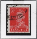 Sellos de America - Argentina -  General San Martin