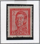 Sellos de America - Argentina -  General San Martin