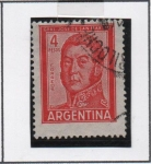 Stamps Argentina -  General San Martin