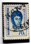 Stamps Argentina -  General San Martin