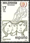 Stamps Spain -  2787 - Año Internacional de la Juventud