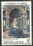 Stamps Spain -  2779 - Europalia 85, España, Virgen de Lovaina