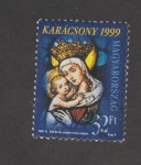 Stamps Hungary -  Navidad 1999