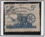 Sellos de America - Argentina -  Reservistas