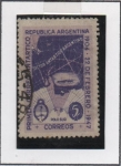 Stamps Argentina -  Mapa d' l' reivindicaciones Antárticas Argentinas