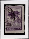 Sellos de America - Argentina -  Arbol Rojo Quebracho