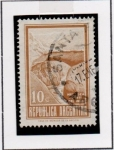 Stamps Argentina -  Puente d' inca Mendoza