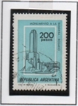 Stamps Argentina -  Monumento a l' Bandera Rosario