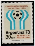 Stamps Argentina -  Campeonato Mundial de Futbol