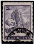 Stamps Argentina -  Monte Fitz Roy