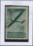 Sellos de America - Argentina -  Avion