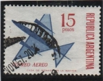 Stamps Argentina -  Avión Simbólico