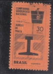 Stamps Brazil -  Bodas de Plata de la Empresa Nacional del Acero