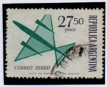 Stamps Argentina -  Avión Simbólico