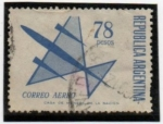 Stamps Argentina -  Avión Simbólico