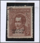 Stamps Argentina -  Mariano Moreno