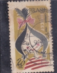Stamps Brazil -  UNICEF