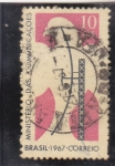 Stamps Brazil -  Ministerio de las Comunicaciones